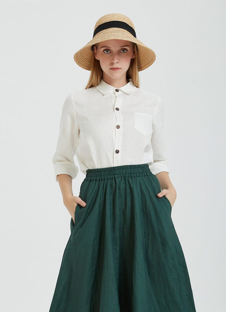 Linen Skirt