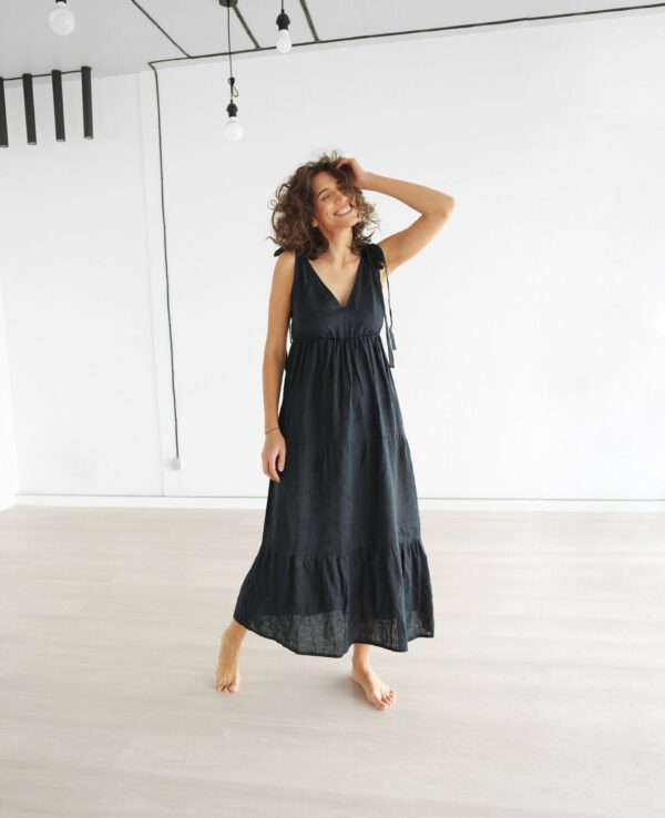 Linen Dress Easy Fit Timeless