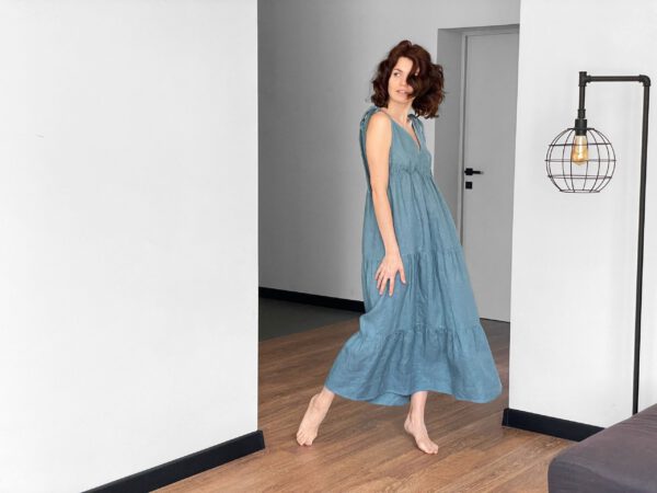 Linen Dress Comfort Fit V1