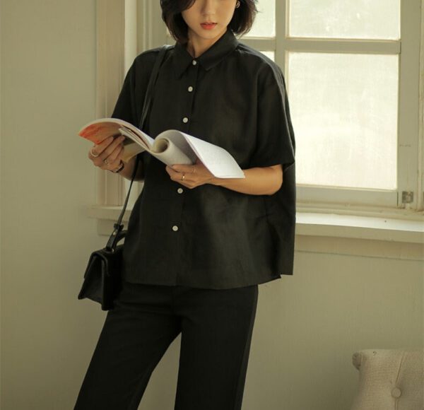 Linen Top Mini Fit Women F209