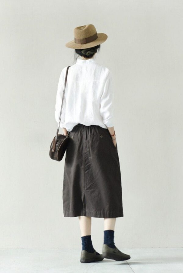 Linen Top Extended Fit Women F19