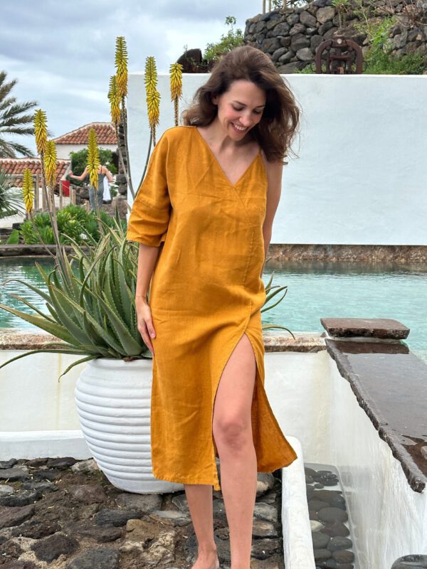 Linen Dress Loose Fit V2