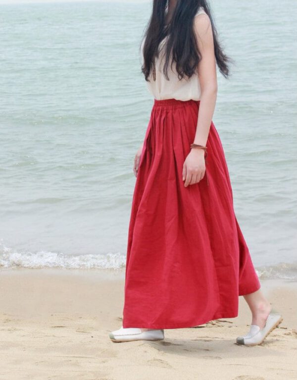 Wholesale 10 Set Random Linen Maxi Dress Summer Flow